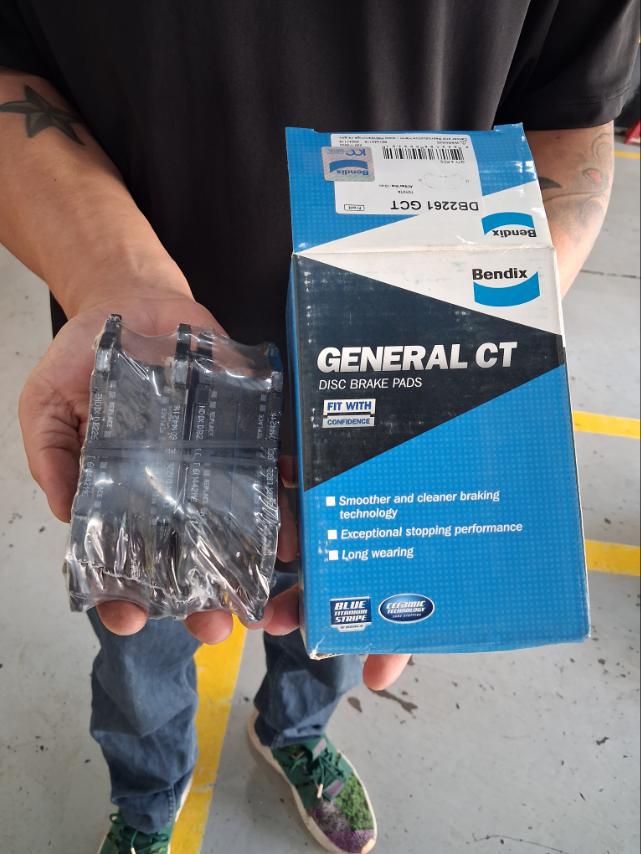 New brake pads