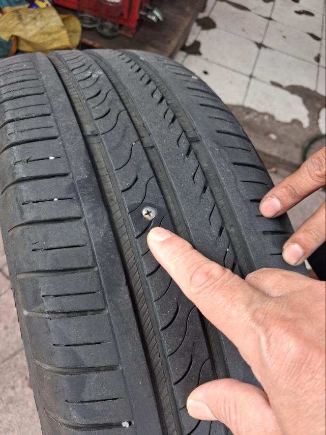 Tire puncture